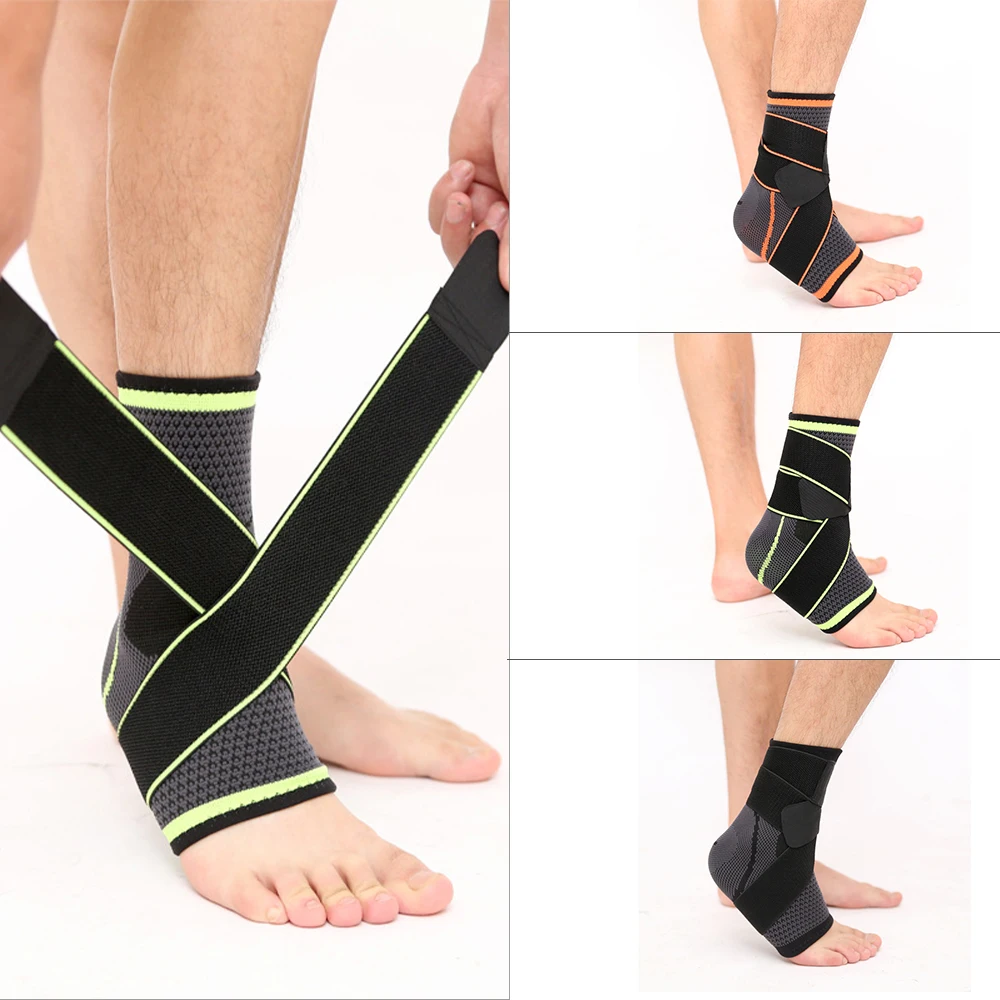 1PCS Sports Ankle Brace Strap Sleeves Support 3D Weave Elastic Bandage Foot Protective Gear Gym Fitness Outdoor Hiking Cycling
1PCS Sports Ankle Brace Strap Sleeves Support 3D Weave Elastic Bandage Foot Protective Gear Gym Fitness Outdoor Hiking Cycling