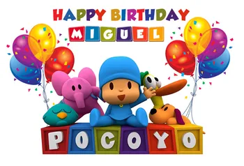 Pocoyo birthday party baby child photo background photography backdrops quality vinyl
Pocoyo birthday party baby child photo background photography backdrops quality vinyl