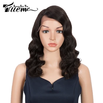 Trueme Loose Body Wave 5 Inch Side Deep Part Lace Wig Brazilian Remy Human Hair Natural Color Lace Front Wigs For Black Women
Trueme Loose Body Wave 5 Inch Side Deep Part Lace Wig Brazilian Remy Human Hair Natural Color Lace Front Wigs For Black Women