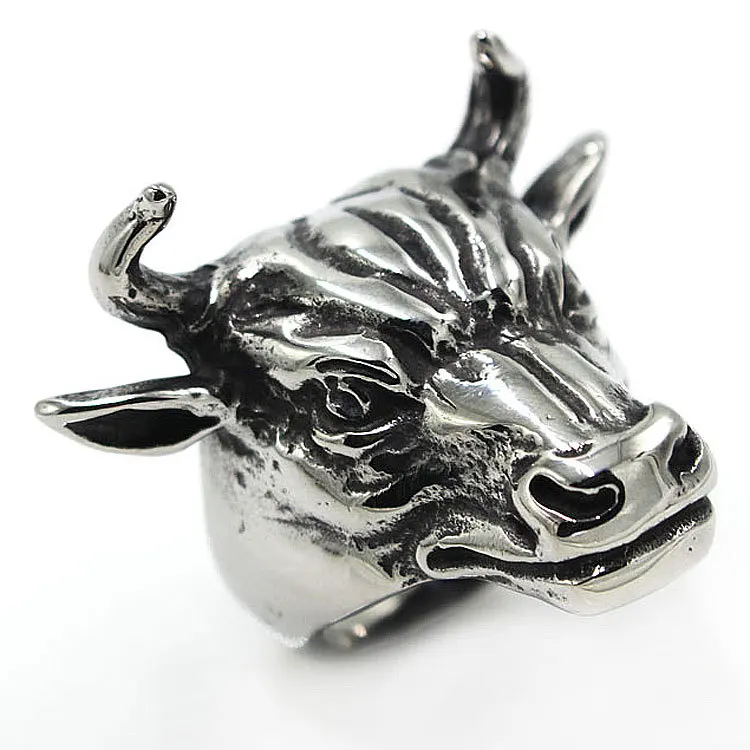 Bxzyrt 2021 Fashion Men Punk Ring Vintage Cattle Totem 316L Stainless Steel Silver Color Men's Rings Belief Rings Dropshipping
Bxzyrt 2021 Fashion Men Punk Ring Vintage Cattle Totem 316L Stainless Steel Silver Color Men's Rings Belief Rings Dropshipping