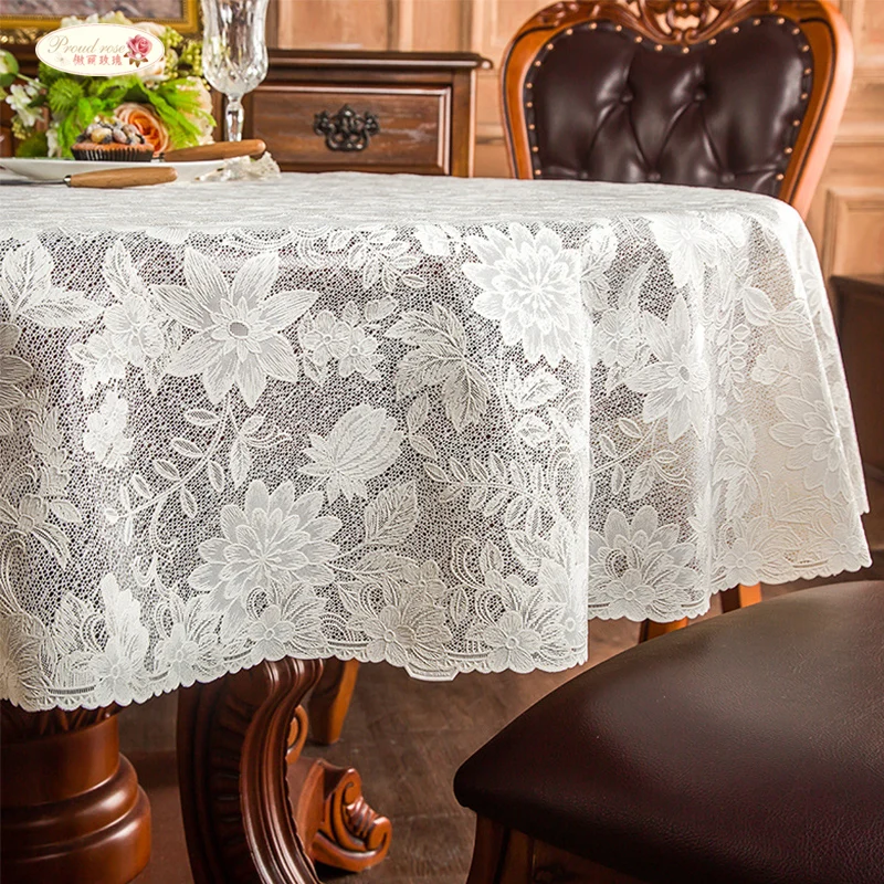 Proud Rose PVC Round Tablecloth Waterproof Oil-Proof Table Cloth Lace Coffee Round European Style Dining Table Cloth
Proud Rose PVC Round Tablecloth Waterproof Oil-Proof Table Cloth Lace Coffee Round European Style Dining Table Cloth
