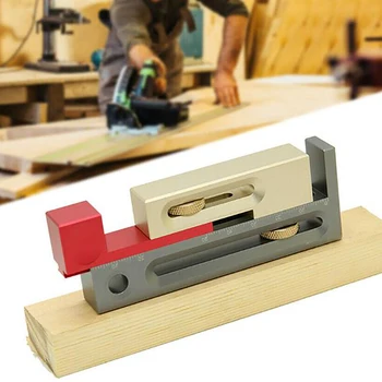 Three-Color Sliding Table Saw Slot Adjuster Mobile Measuring Block Length Compensation Woodworking Tool
Three-Color Sliding Table Saw Slot Adjuster Mobile Measuring Block Length Compensation Woodworking Tool