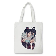 Anime Mo Dao Zu Shi Print canvas bag Harajuku Casual Female Girl Tote Eco Shopper Shoulder Bags Hipster Cartoon Shoulder bag 
Anime Mo Dao Zu Shi Print canvas bag Harajuku Casual Female Girl Tote Eco Shopper Shoulder Bags Hipster Cartoon Shoulder bag