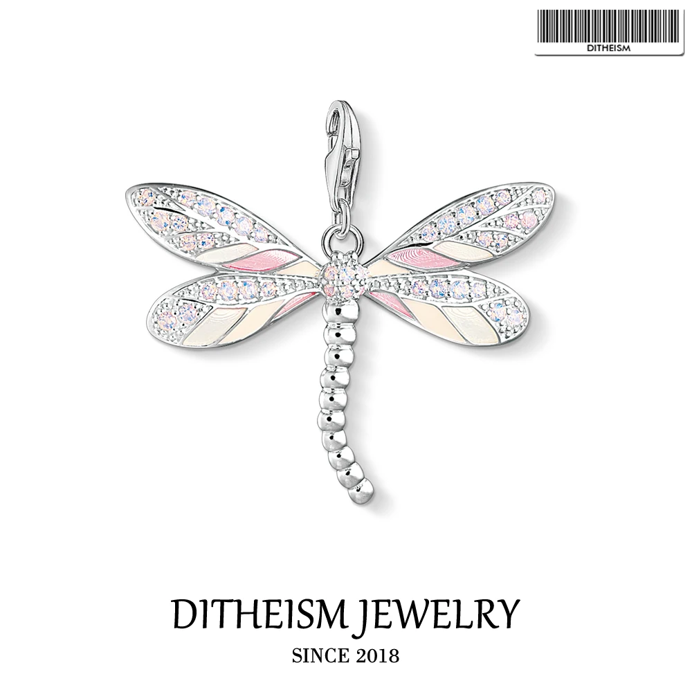 Large Pink Dragonfly Charm Pendant,2019 Fashion Jewelry 925 Sterling Silver Trendy Gift For Women Girls Fit Bracelet Necklace
Large Pink Dragonfly Charm Pendant,2019 Fashion Jewelry 925 Sterling Silver Trendy Gift For Women Girls Fit Bracelet Necklace