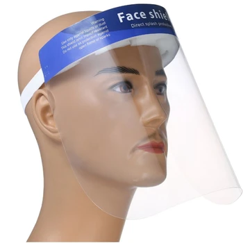 5Pcs Protective Face Cover Anti-fog Anti-spittle Spray Prevention Anti Splash and Saliva Full Face Cover with Adjustable Band
5Pcs Protective Face Cover Anti-fog Anti-spittle Spray Prevention Anti Splash and Saliva Full Face Cover with Adjustable Band