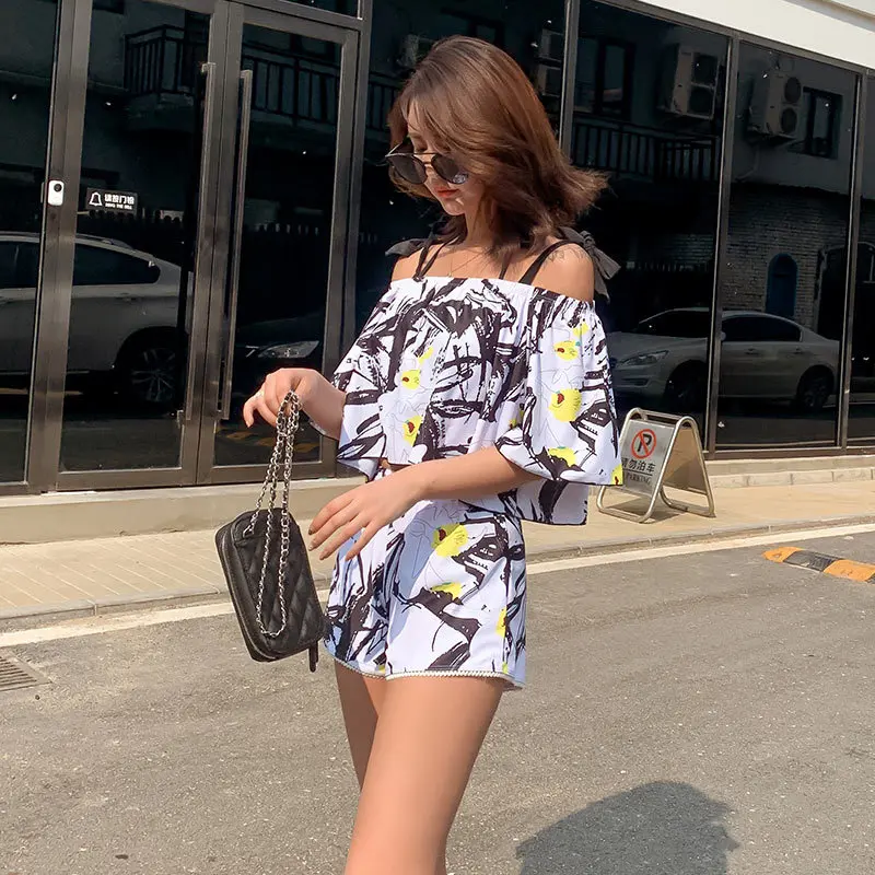 Korean-style 2019 New Style Korean-style-Split Type Four-piece Set Small Bust Gathering Hot Springs Beach Bathing Suit Women's w
Korean-style 2019 New Style Korean-style-Split Type Four-piece Set Small Bust Gathering Hot Springs Beach Bathing Suit Women's w