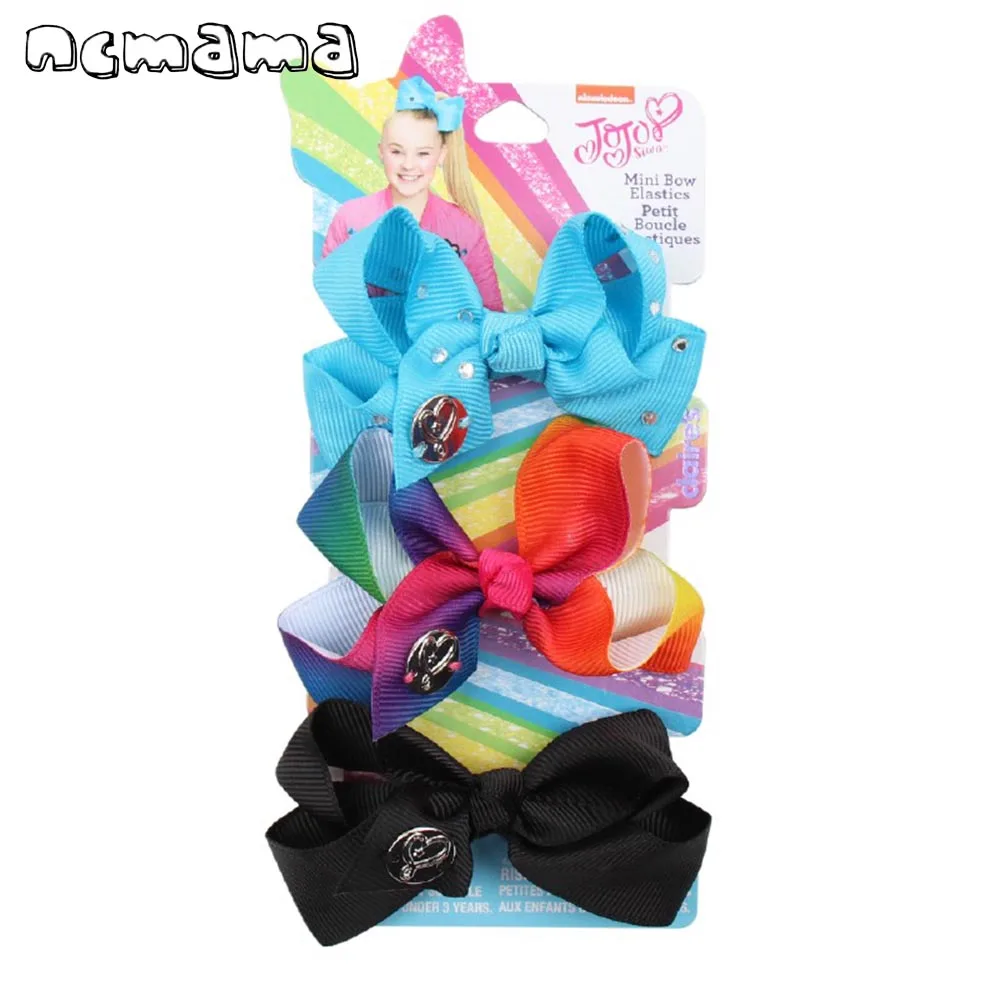 3Pcs/card 3" Hair Bows for Girls with Hair Elastic Band Handmade Rainbow Grosgrain Ribbon Hair Rope Party Headband Kids Headwear 
3Pcs/card 3" Hair Bows for Girls with Hair Elastic Band Handmade Rainbow Grosgrain Ribbon Hair Rope Party Headband Kids Headwear