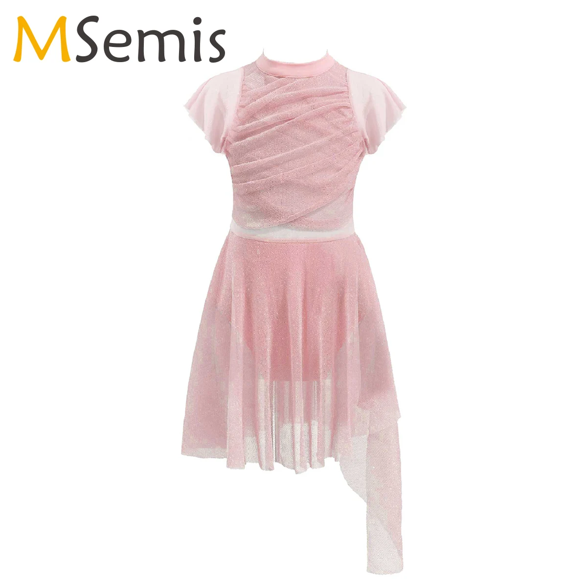 MSems Girls Glittery Ballet Tutu Mesh Dance Dress Children Hollow Back Gymnastics Leotard Kids Stage Latin Lyrical Dance Costume
MSems Girls Glittery Ballet Tutu Mesh Dance Dress Children Hollow Back Gymnastics Leotard Kids Stage Latin Lyrical Dance Costume