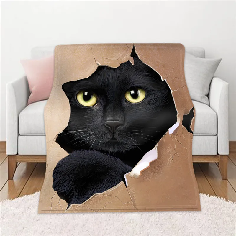 Cartoon Cat Bed Blanket on Bed Sofa Throw Bedspreads for Kids Adults Home Decor Cute Animal Pet Sherpa Plush Thick Warm Blanket
Cartoon Cat Bed Blanket on Bed Sofa Throw Bedspreads for Kids Adults Home Decor Cute Animal Pet Sherpa Plush Thick Warm Blanket