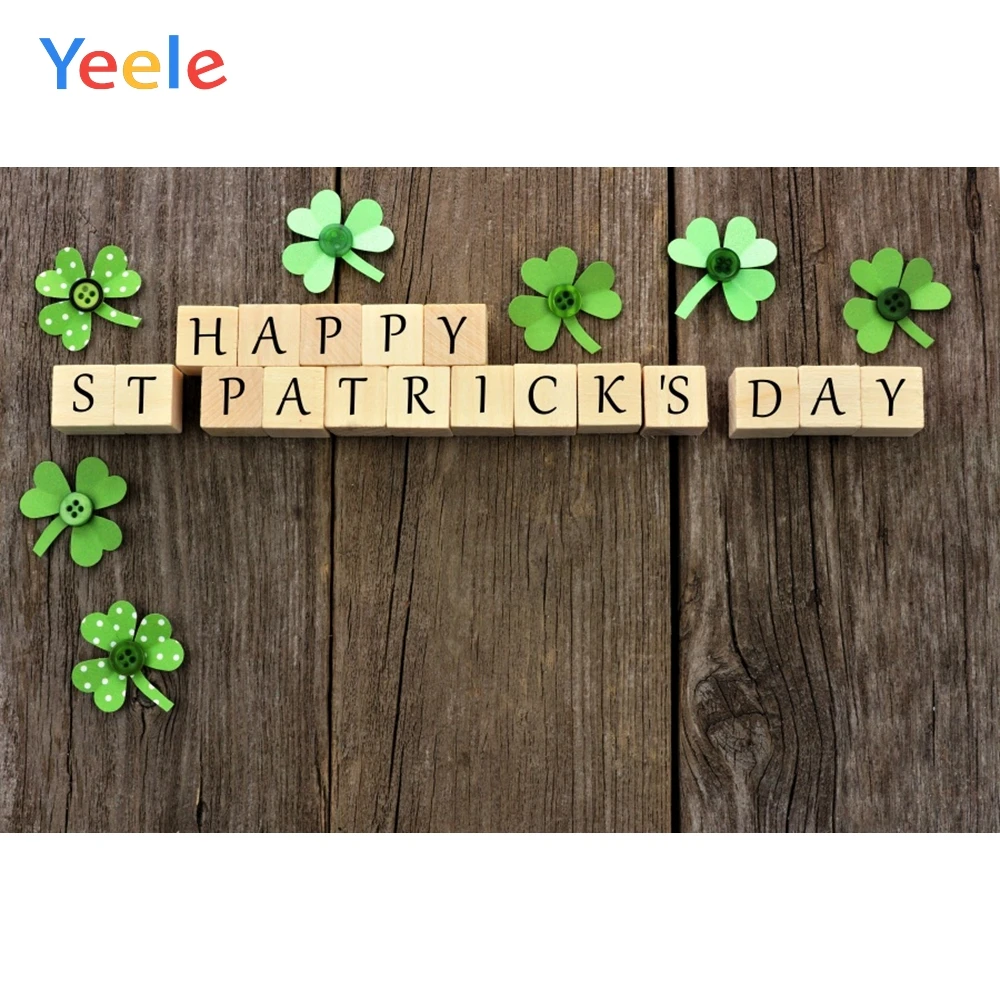 Yeele Brown Wood Boards St. Patrick's Day Shamrock Photocall Photophy Backdrops Custom Photographic Backgrounds For Photo Studio
Yeele Brown Wood Boards St. Patrick's Day Shamrock Photocall Photophy Backdrops Custom Photographic Backgrounds For Photo Studio