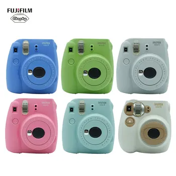 

New Year Best Gift Fujifilm INSTAX Mini 9 Mini7C Instant Camera Film Photo Camera + 10 Sheets Fujifilm Instax Mini 8 9 Film