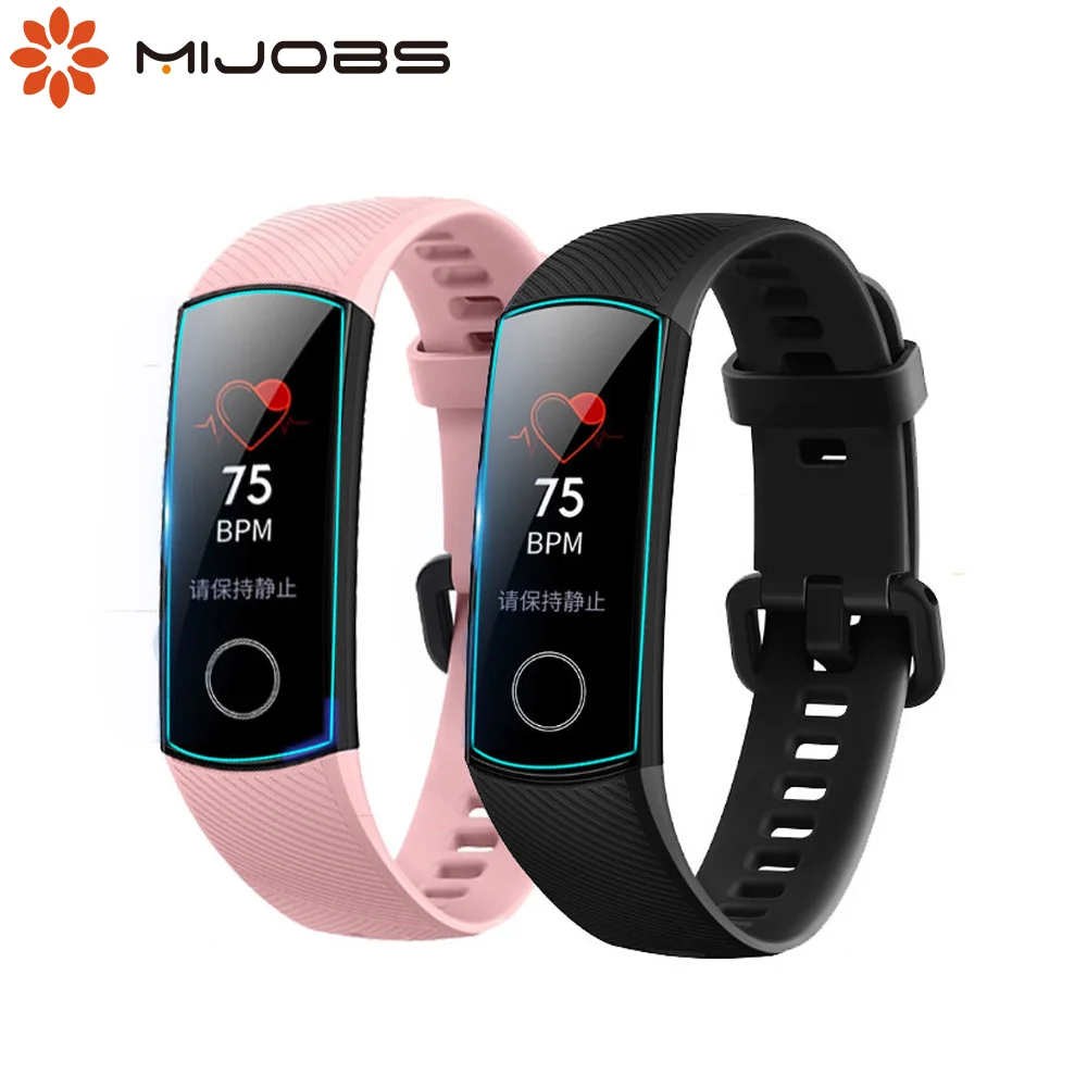 Ультра Защитная пленка HD из ТПУ для Huawei Honor Band 4 защитная на экран 5 браслет бега |