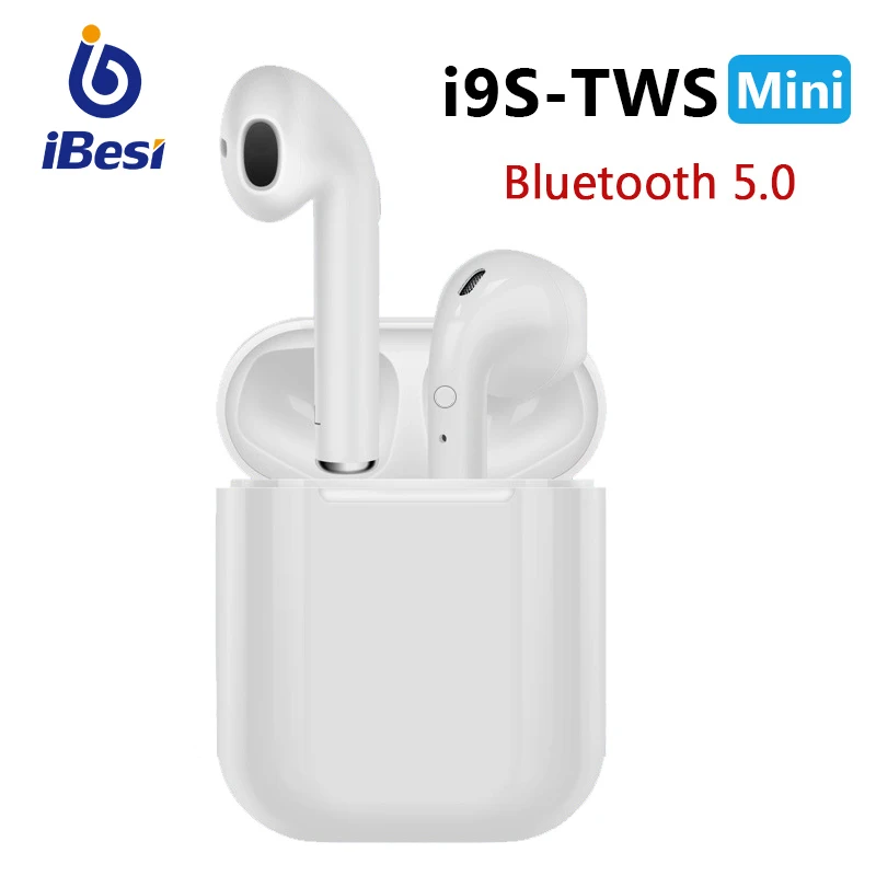IBESI i9s TWS Mini Bluetooth Earphone Headphones Bluetooth 5.0 Stereo Wireless Headset Earbuds with Charging Box For Smart Phone
IBESI i9s TWS Mini Bluetooth Earphone Headphones Bluetooth 5.0 Stereo Wireless Headset Earbuds with Charging Box For Smart Phone