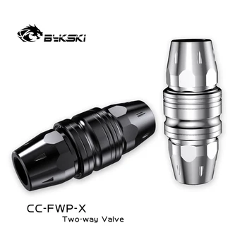 Bykski Two-Way Water Stop Valve, Drain Fast Truncation Disconnecting, For Hard Pipe Cooling System CC-FWP-X
Bykski Two-Way Water Stop Valve, Drain Fast Truncation Disconnecting, For Hard Pipe Cooling System CC-FWP-X