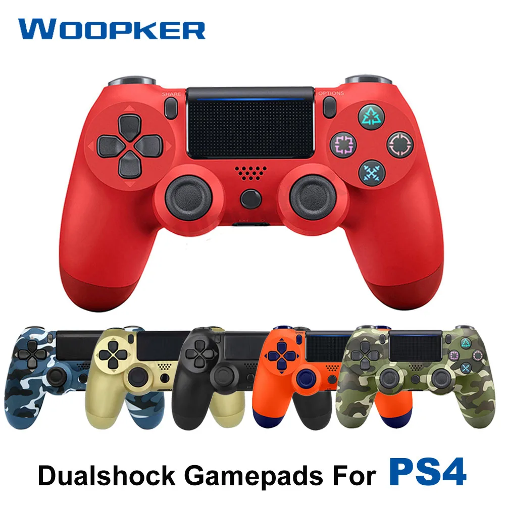 Bluetooth Wireless/USB Wired Joystick for PS4 Controller for PlayStation 4 Console Dualshock 4 Gamepad for PS3 Consoles
Bluetooth Wireless/USB Wired Joystick for PS4 Controller for PlayStation 4 Console Dualshock 4 Gamepad for PS3 Consoles