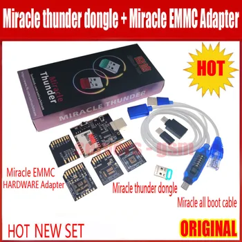 2020 Newest Original Miracle thunder dongle+Miracle all in one boot cable +Miracle EMMC HARDWARE Adapter plate
2020 Newest Original Miracle thunder dongle+Miracle all in one boot cable +Miracle EMMC HARDWARE Adapter plate