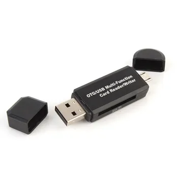 USB 2.0 3 in 1 Multi-function Card Reader SD Card TF Triplet OTG Smart Card Reader Adapter Cable For Mac PC Laptop
USB 2.0 3 in 1 Multi-function Card Reader SD Card TF Triplet OTG Smart Card Reader Adapter Cable For Mac PC Laptop