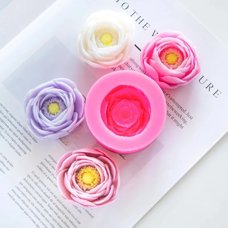 Flower Handmade Soap Silicone Mold 1pc Peony DIY Silicone Soap Molds Soap Fondant Cake Decor Chocolate Mold Making Candle Mold
Flower Handmade Soap Silicone Mold 1pc Peony DIY Silicone Soap Molds Soap Fondant Cake Decor Chocolate Mold Making Candle Mold