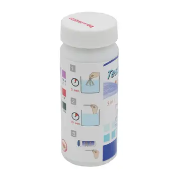 50pcs/set 3-in-1 PH Test Strips Hardness Chlorine Monitoring Tester Testing Paper for Swimming Pool Hot Spring
50pcs/set 3-in-1 PH Test Strips Hardness Chlorine Monitoring Tester Testing Paper for Swimming Pool Hot Spring