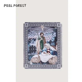 Jesus Holy Family Cotton Thread Blanket Sofa Towel with Tassel Leisure Decorative Carpet Blankets
Jesus Holy Family Cotton Thread Blanket Sofa Towel with Tassel Leisure Decorative Carpet Blankets