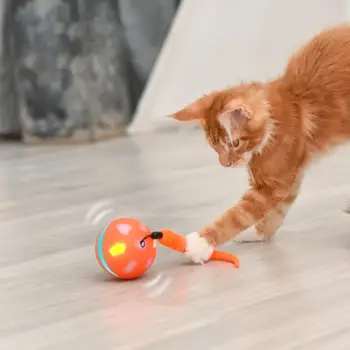 Creative USB Charging Automatic Smart Pet Scrolling Ball with Colorful LED Light Heart Star Pattern Sensing Obstacles Dog Toy
Creative USB Charging Automatic Smart Pet Scrolling Ball with Colorful LED Light Heart Star Pattern Sensing Obstacles Dog Toy
