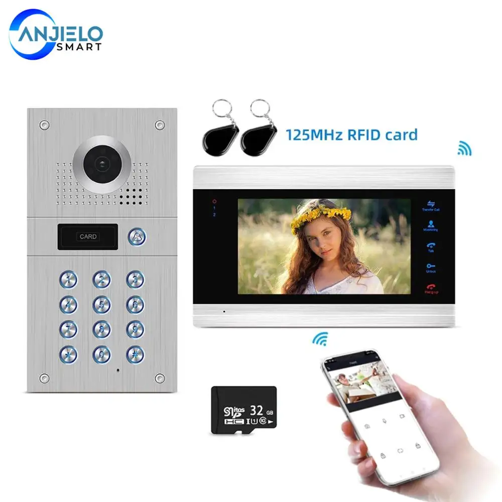 AnjieloSmart Tuya Smart Remote Control WiFi Wired Video Intercom Access Control System Motion Detection
AnjieloSmart Tuya Smart Remote Control WiFi Wired Video Intercom Access Control System Motion Detection
