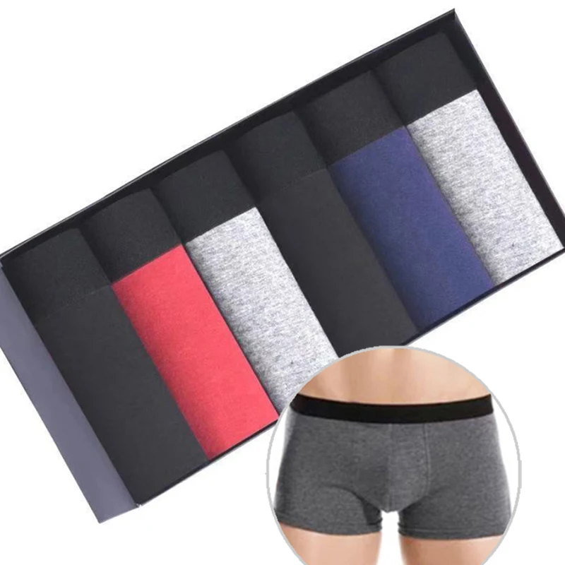6Pcs/Lot Men Boxers Shorts Cotton Homme Men's Boxer Underwear Comfortable Breathable Trunks Boxershorts Solid Underpants 
6Pcs/Lot Men Boxers Shorts Cotton Homme Men's Boxer Underwear Comfortable Breathable Trunks Boxershorts Solid Underpants