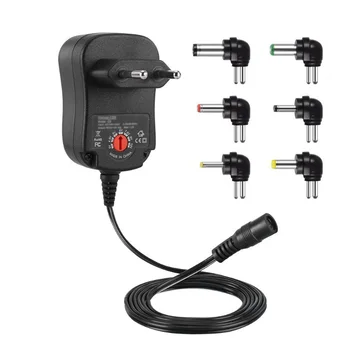 Universal Adapter AC 100-240V DC 3V 4.5V 5V 6V 7.5V 9V 12V 30W Multi-function adjustable Power Supply for LED Light Strip Camera
Universal Adapter AC 100-240V DC 3V 4.5V 5V 6V 7.5V 9V 12V 30W Multi-function adjustable Power Supply for LED Light Strip Camera