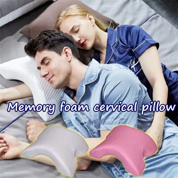 Home Bed Orthopedic Neck Pillow Travel Memory Foam Slow Rebound Neck Hand Arm Protection Soft Cervical Pillow U Cushion
Home Bed Orthopedic Neck Pillow Travel Memory Foam Slow Rebound Neck Hand Arm Protection Soft Cervical Pillow U Cushion