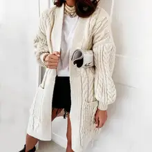 Stylish Sweater Coat Pockets Female Loose Pure Color Cardigan Coat Women Sweater Coat
Stylish Sweater Coat Pockets Female Loose Pure Color Cardigan Coat Women Sweater Coat