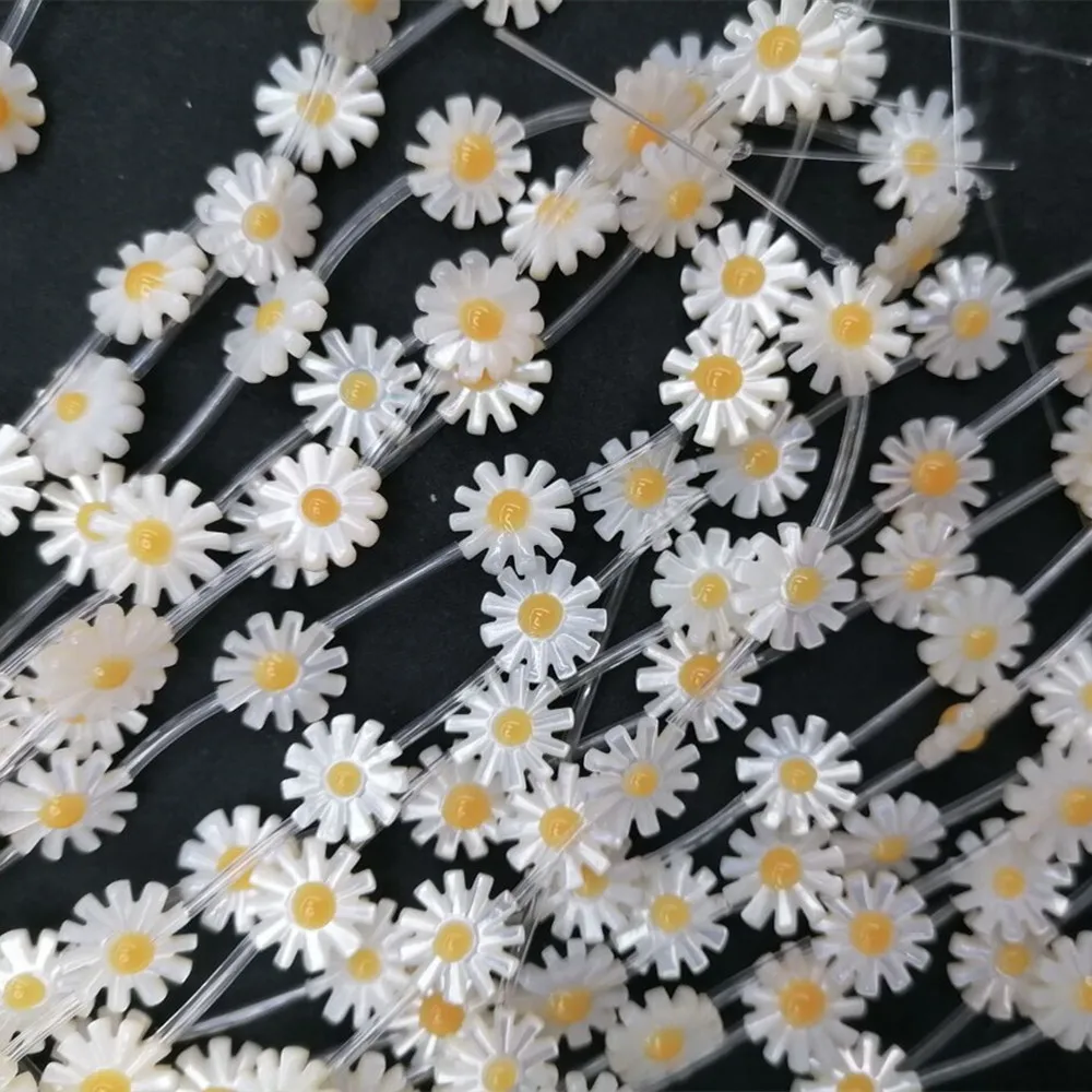 5 Pcs 10/12mm Natural Flower Mother Of Pearl Shell Beads For Making DIY Necklace Jewelry Daisy Flower Shell Beads Fashion
5 Pcs 10/12mm Natural Flower Mother Of Pearl Shell Beads For Making DIY Necklace Jewelry Daisy Flower Shell Beads Fashion