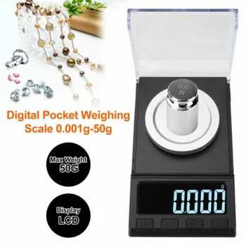 Mini Digital Scale 0.001g High Accuracy for Jewelry Gold Silver Cereals Small Lightweight Items HYD88
Mini Digital Scale 0.001g High Accuracy for Jewelry Gold Silver Cereals Small Lightweight Items HYD88