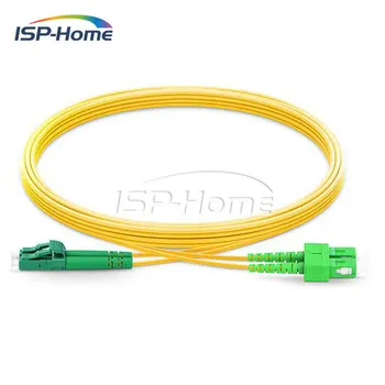 5pcs/bag 5m LC/APC-SC/APC Duplex 2.0mm Single Mode Fiber Optic Patch Cord, LC-SC Fiber Cable 
5pcs/bag 5m LC/APC-SC/APC Duplex 2.0mm Single Mode Fiber Optic Patch Cord, LC-SC Fiber Cable