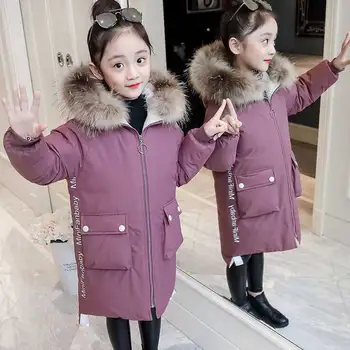 2020 Girl Clothes Winter Down Jacket Kids Warm Thicken Hooded Big Fur Collar Parka Coats Outwear -30 Degrees Girls Long Clothing
2020 Girl Clothes Winter Down Jacket Kids Warm Thicken Hooded Big Fur Collar Parka Coats Outwear -30 Degrees Girls Long Clothing