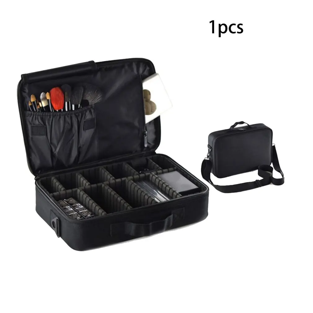 Makeup Tool Bag Small Two Tier One Shoulder Back Waterproof Oxford Waterproof Cosmetic Case Beauty Brush Organizer Makeup Bag
Makeup Tool Bag Small Two Tier One Shoulder Back Waterproof Oxford Waterproof Cosmetic Case Beauty Brush Organizer Makeup Bag