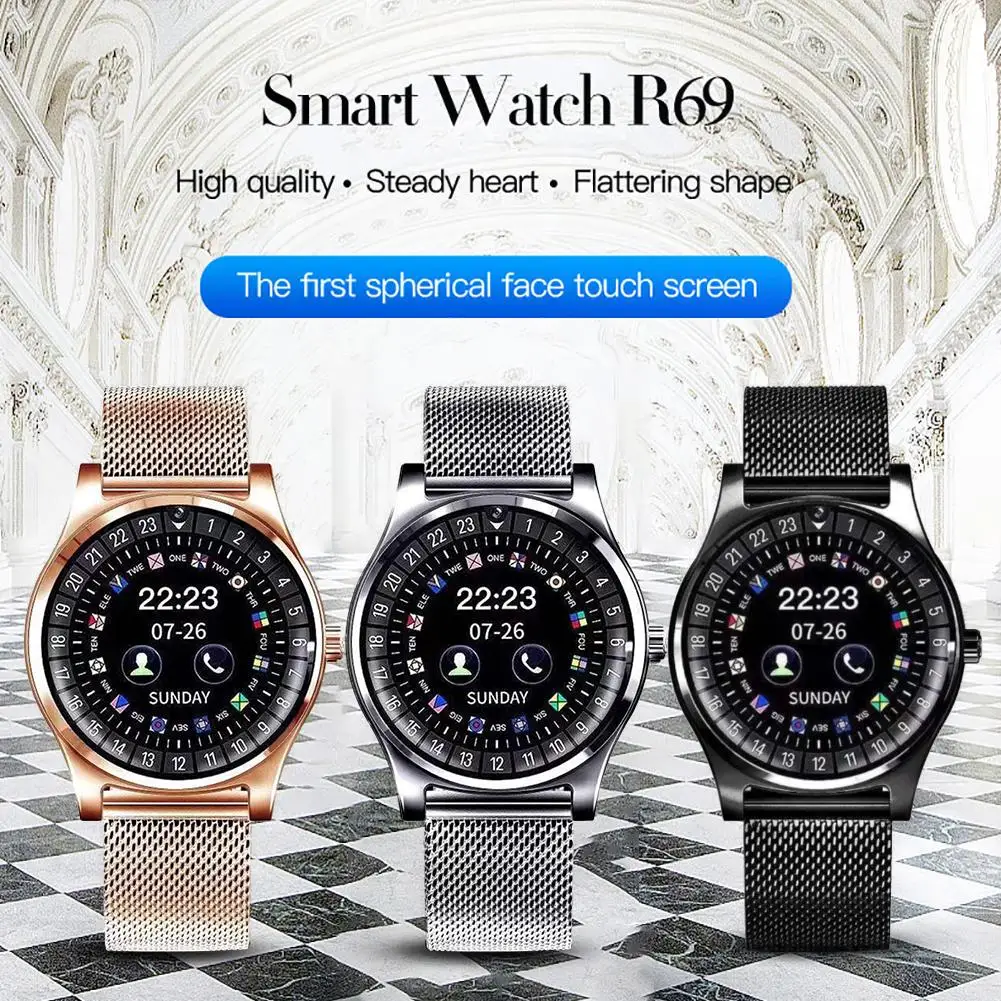 Rondaful R69 Color Screen Smart Watch Bracelet Sleep Monitoring Sports Step Remote Camera Smart Reminder Support SIM TF Card
Rondaful R69 Color Screen Smart Watch Bracelet Sleep Monitoring Sports Step Remote Camera Smart Reminder Support SIM TF Card