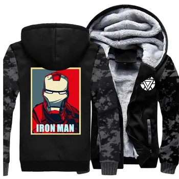 IRON MAN Pattern Mens Thicken Hoodies 2019 New Style The Avengers Jackets Men High Quality Warm Zipper Male Coats Brand Clothing
IRON MAN Pattern Mens Thicken Hoodies 2019 New Style The Avengers Jackets Men High Quality Warm Zipper Male Coats Brand Clothing