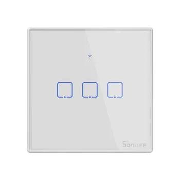 T2US TX Smart Wifi Touch Wall Light Switch With Border Smart Home 1/2/3 Gang 433 RF/Voice/APP Control Works With Alexa
T2US TX Smart Wifi Touch Wall Light Switch With Border Smart Home 1/2/3 Gang 433 RF/Voice/APP Control Works With Alexa