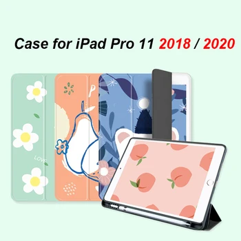 Case For iPad Pro 11 2020 2018 with Pencil Holder Trifold Tablet Cover Funda Case for iPad 2020 Case 11 Inch A2228 A2068 A2230 
Case For iPad Pro 11 2020 2018 with Pencil Holder Trifold Tablet Cover Funda Case for iPad 2020 Case 11 Inch A2228 A2068 A2230