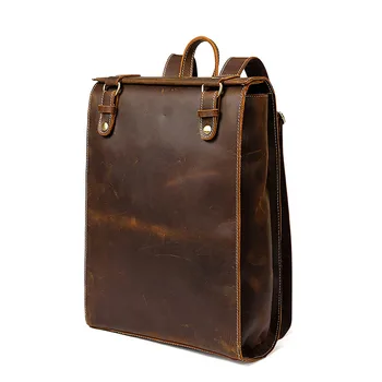 Crazy Horse Cowhide Men Backpack Natural Genuine Leather Vintage Daypack Travel Casual School Book Bags Male Laptop Bag Rucksack
Crazy Horse Cowhide Men Backpack Natural Genuine Leather Vintage Daypack Travel Casual School Book Bags Male Laptop Bag Rucksack