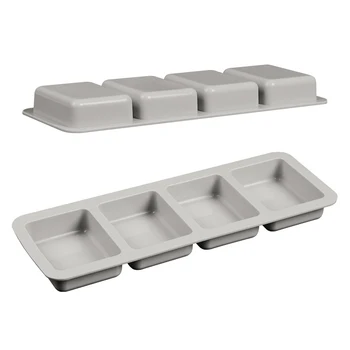 4-grids Multi-function Silicone Soap Mold DIY Handmade Craft 3D Kitchen Making Forms Baking Soap Mould For Kitchen Making
4-grids Multi-function Silicone Soap Mold DIY Handmade Craft 3D Kitchen Making Forms Baking Soap Mould For Kitchen Making