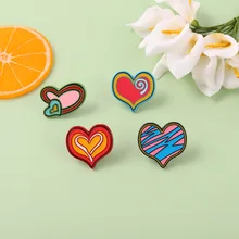 Graffiti Heart Enamel Pin Jewelry Love Rainbow Wave Blue Alloy Paint Brooch Blue Alloy Paint Brooch Cool Sweater Brooch
Graffiti Heart Enamel Pin Jewelry Love Rainbow Wave Blue Alloy Paint Brooch Blue Alloy Paint Brooch Cool Sweater Brooch