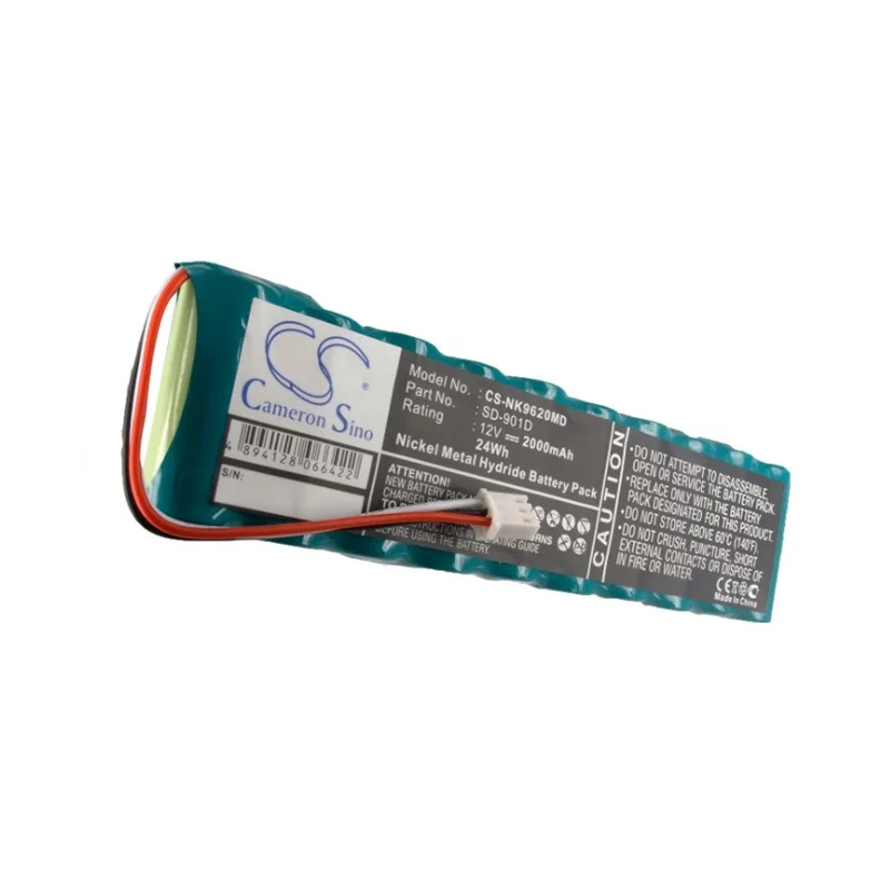 Battery for Nihon Kohden 6511 9130P ECG-9620 Medical device New NI-MH 2000mAh Rechargeable Accumulator Pack Replacement SD-901D
Battery for Nihon Kohden 6511 9130P ECG-9620 Medical device New NI-MH 2000mAh Rechargeable Accumulator Pack Replacement SD-901D
