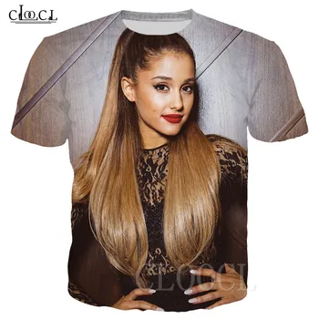 2020 New Ariana Grande Print Casual T-shirts Women Men Clothes Hot Sale Tee Tops Short Sleeve Kpop T-Shirt Plus Size 3D Pullover
2020 New Ariana Grande Print Casual T-shirts Women Men Clothes Hot Sale Tee Tops Short Sleeve Kpop T-Shirt Plus Size 3D Pullover