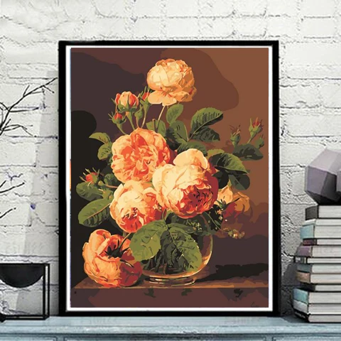 40*50 Cm Elegant Flowers DIY Painting By Numbers Abstract Modern Wall Art Picture Calligraphy Painting for Home
40*50 Cm Elegant Flowers DIY Painting By Numbers Abstract Modern Wall Art Picture Calligraphy Painting for Home