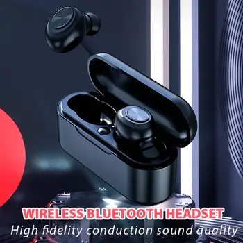 For TWS Wireless Earphone Bluetooth 5.0 for 3D Stereo Portable Sports Headphone with Microphone Charging Box
For TWS Wireless Earphone Bluetooth 5.0 for 3D Stereo Portable Sports Headphone with Microphone Charging Box