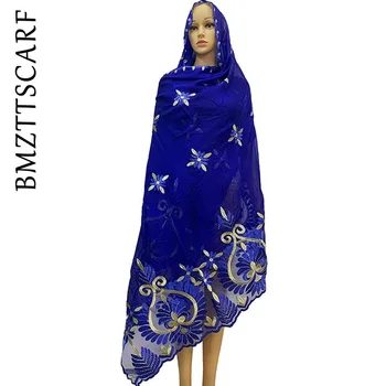 High Quality Cotton Scarfs african women shawls soft Cotton plice with net scarf for pashmina BM930
High Quality Cotton Scarfs african women shawls soft Cotton plice with net scarf for pashmina BM930