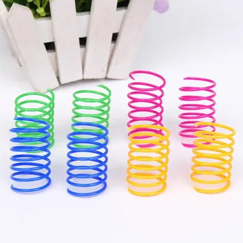 4 Pieces Plastic Spring Toy Interactive Pet Playing Toy Set Cat Scratch Resistant Teaser Supplies
4 Pieces Plastic Spring Toy Interactive Pet Playing Toy Set Cat Scratch Resistant Teaser Supplies