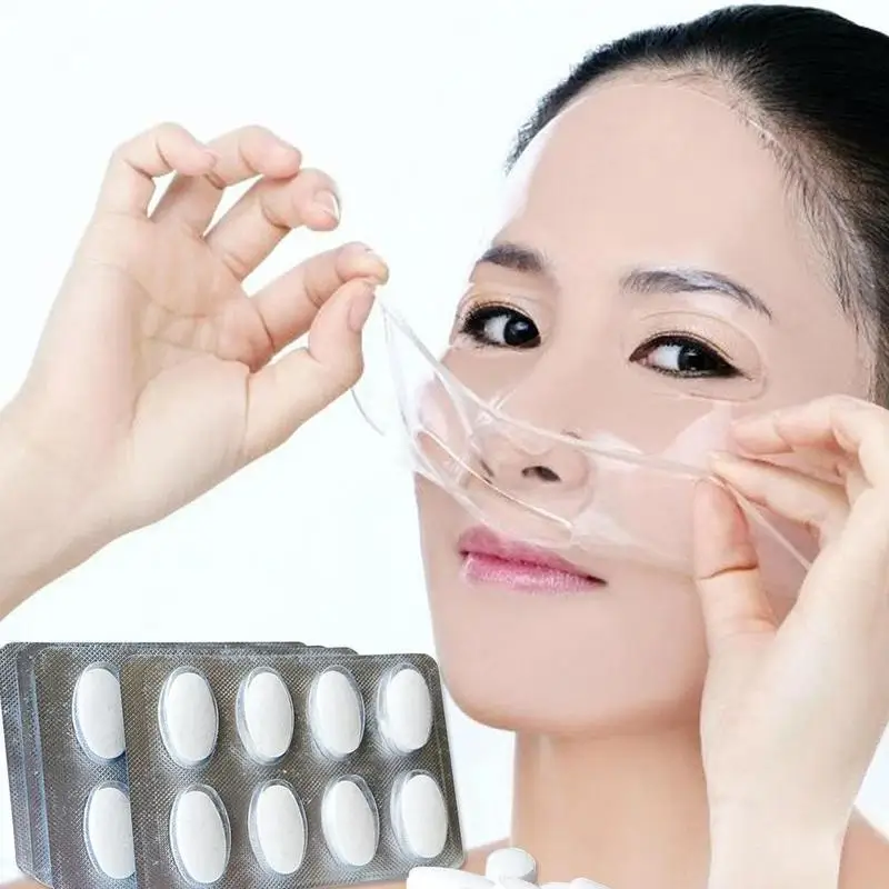 8pcs DIY Effervescent Facial Mask Tablets Fruit Vegetable Maker Automatic Whitening Machine Use Collagen Anti Aging Hydrating
8pcs DIY Effervescent Facial Mask Tablets Fruit Vegetable Maker Automatic Whitening Machine Use Collagen Anti Aging Hydrating