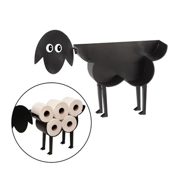 NOVELTY BLACK TOILET PAPER ROLL HOLDER ROLL PAPER STORAGE HOME DECORATION
NOVELTY BLACK TOILET PAPER ROLL HOLDER ROLL PAPER STORAGE HOME DECORATION